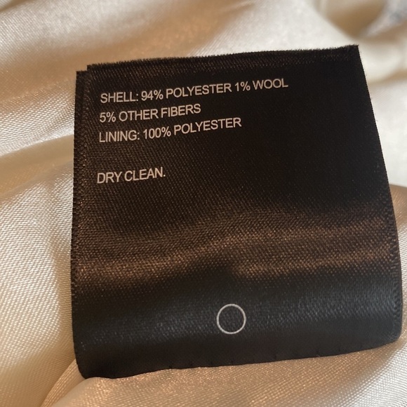 LAUNDRY BY SHELLI SEGAL Tweed Belted Jacket Size L - Picture 8 of 8